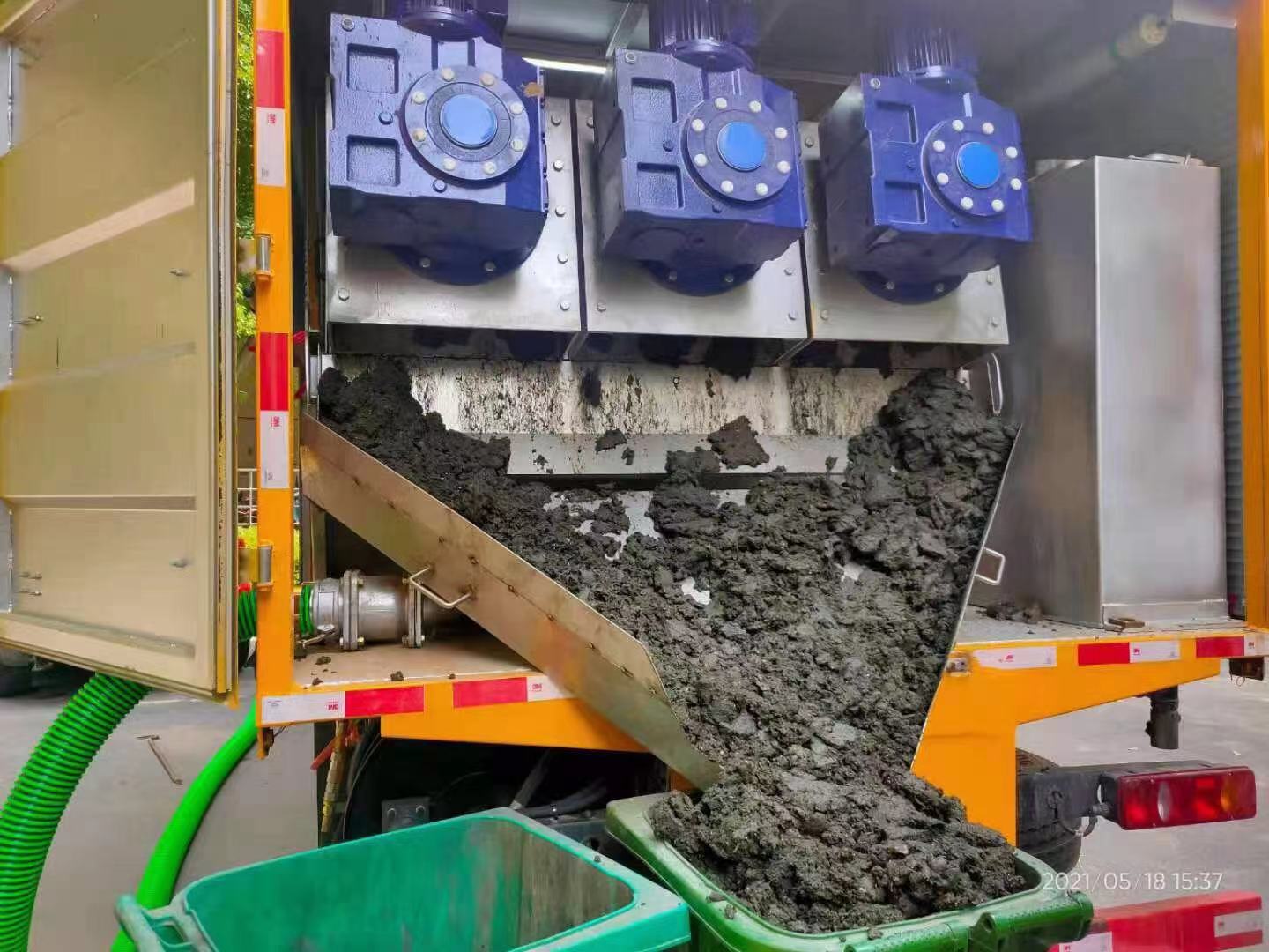 黎城化粪池清掏城市维护站-泥浆净化干湿分离处理